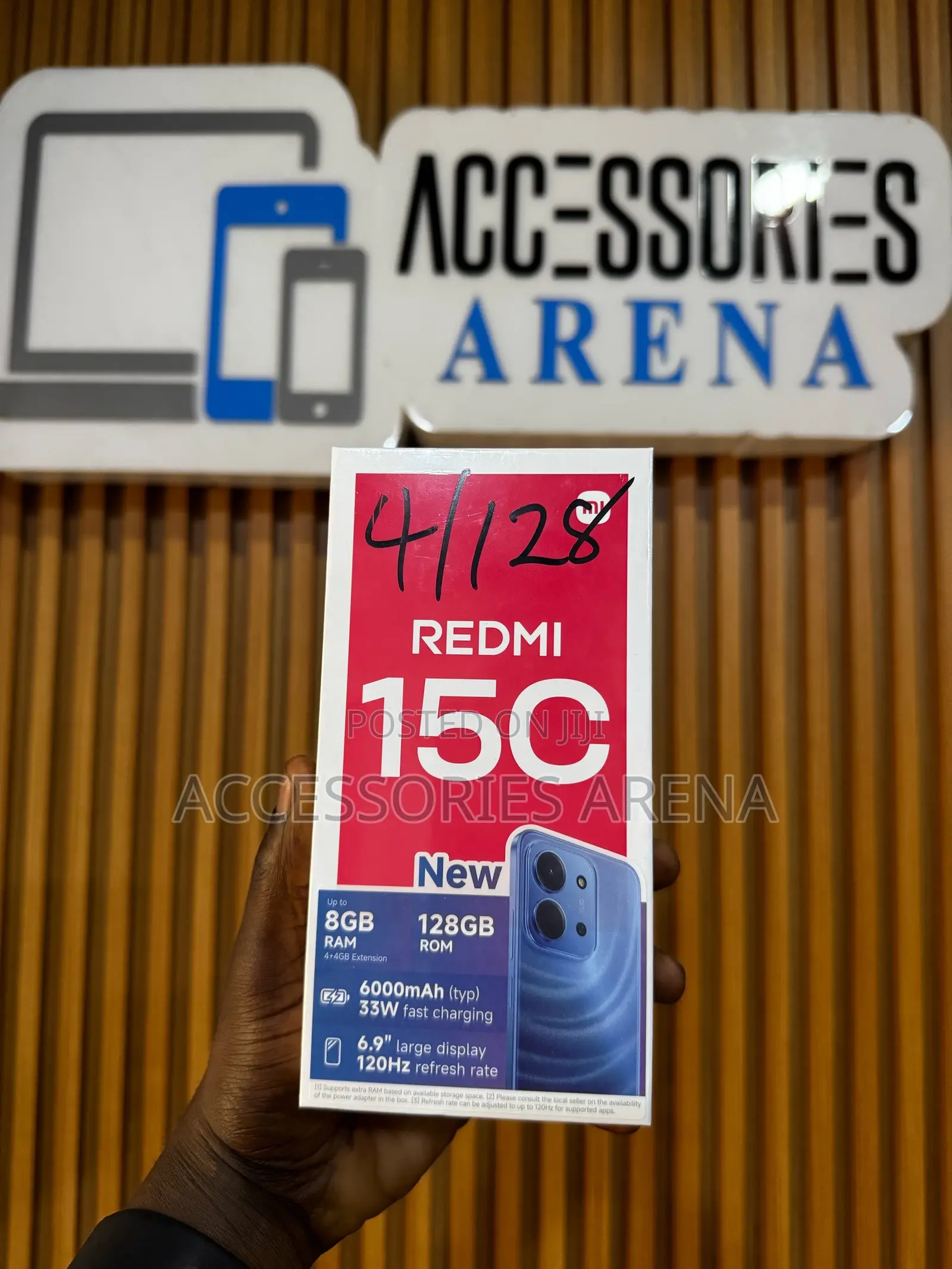 New Xiaomi Redmi 15C 4G 128 GB Black