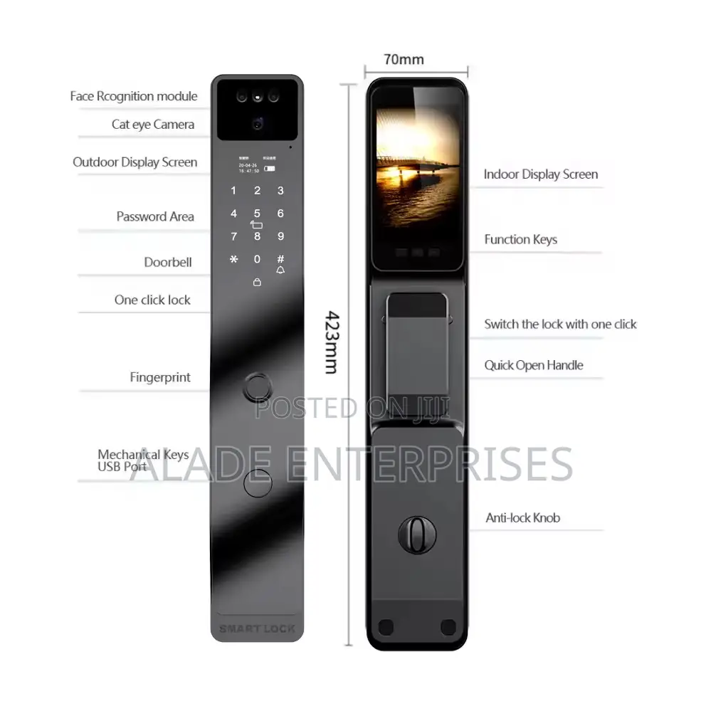 Latest Tuya Video Intercom Smart Door Lock