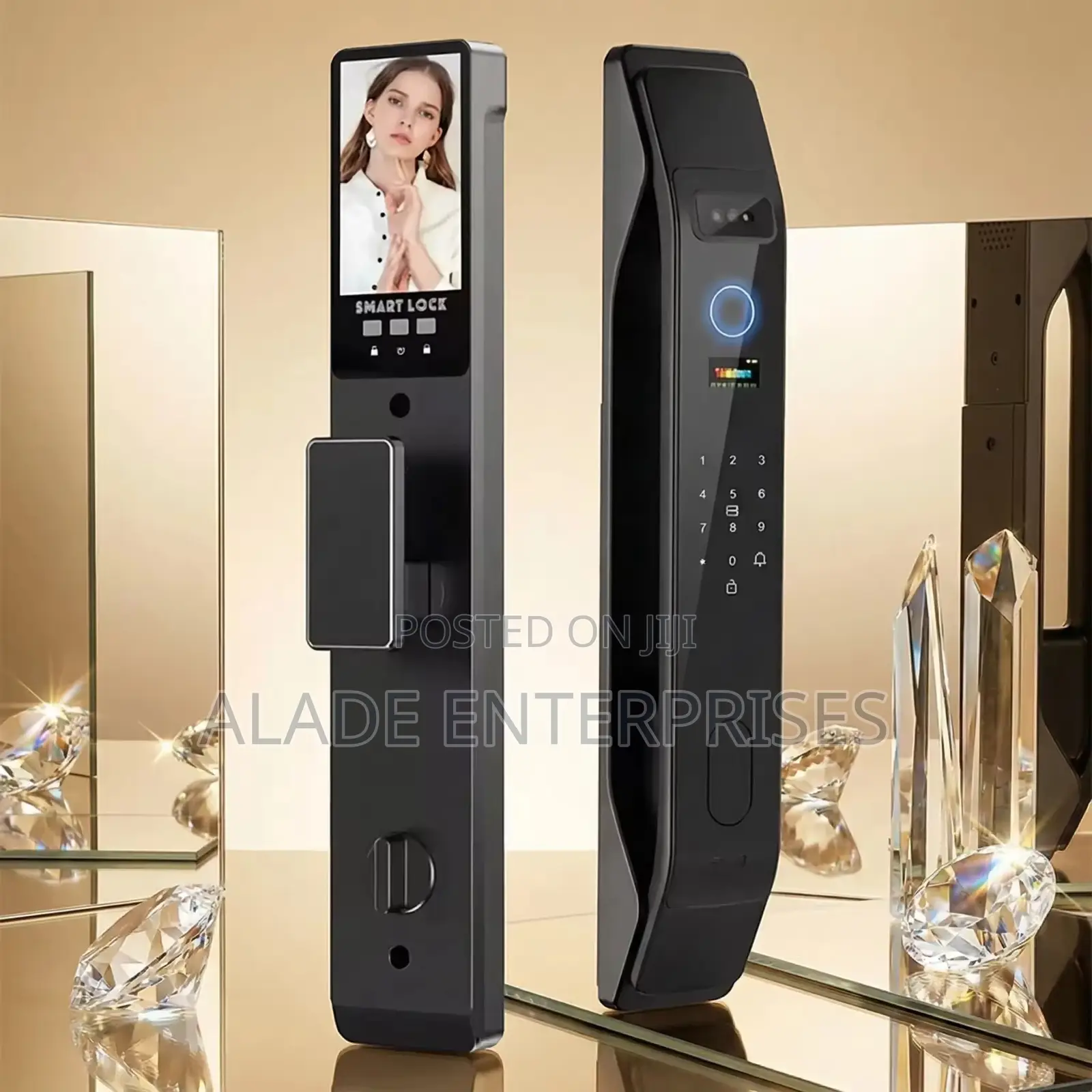 Facial Recognition Wifi Password Fingerprint Latest Door Lock