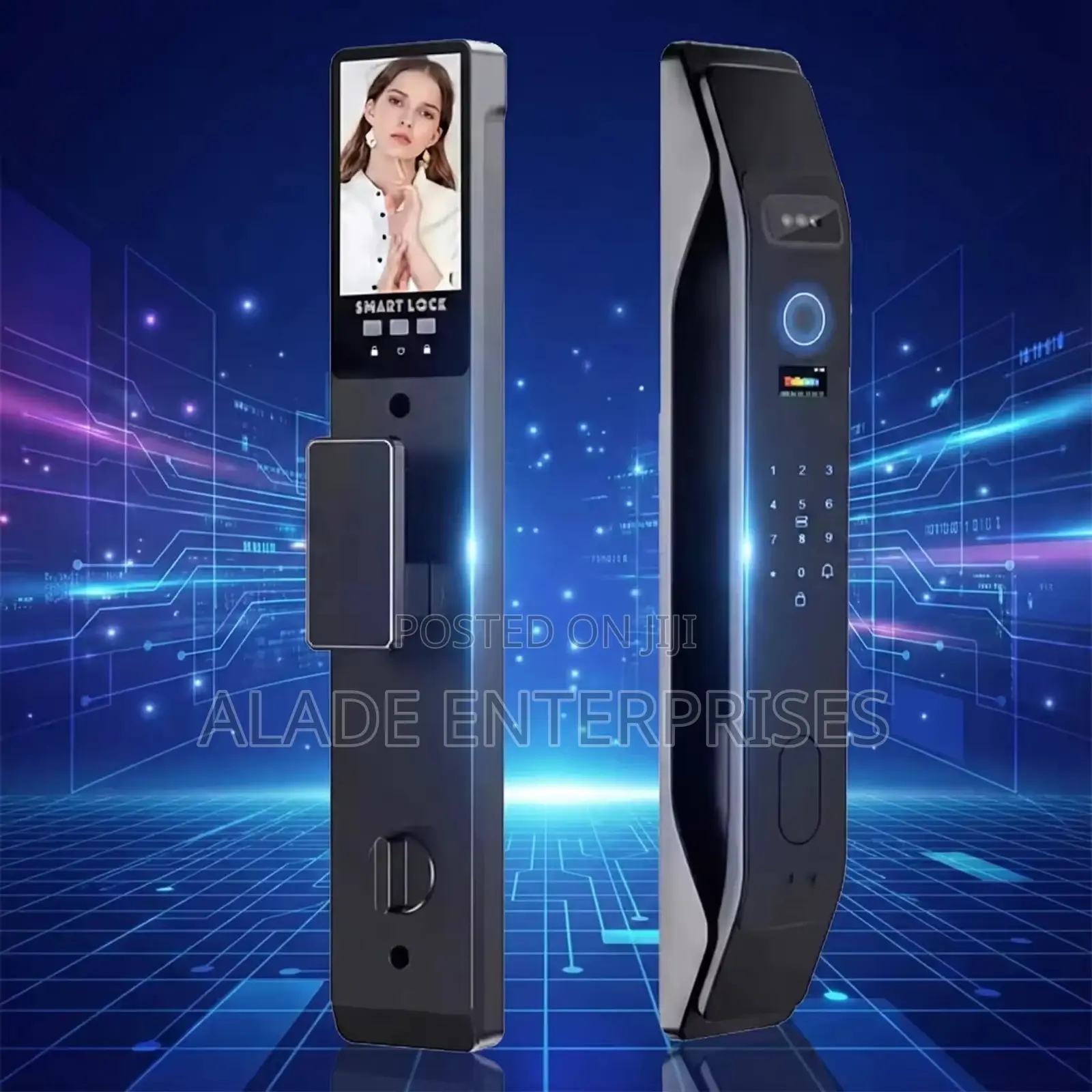 Facial Recognition Wifi Password Fingerprint Latest Door Lock
