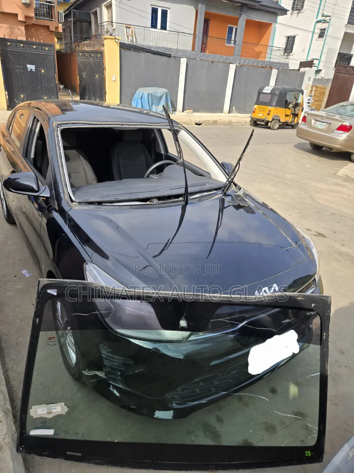 Kia Rio 2020 Windscreen Glass Available Installed at Chimatex