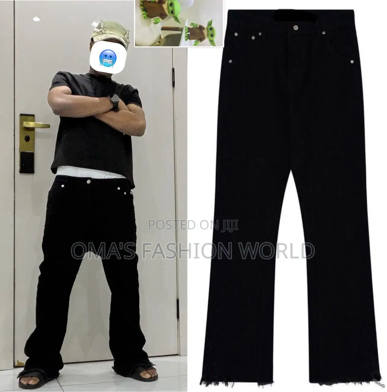 This Plain Black Is Quality. This Baggy Is Everything