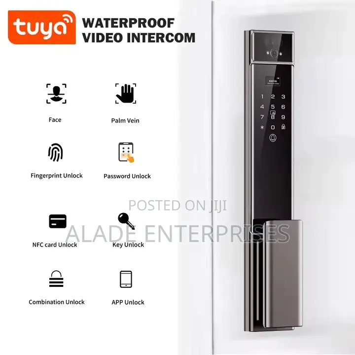 Newly Revealed Smart 3d Face Recognition Palm Vein Door Lock Security