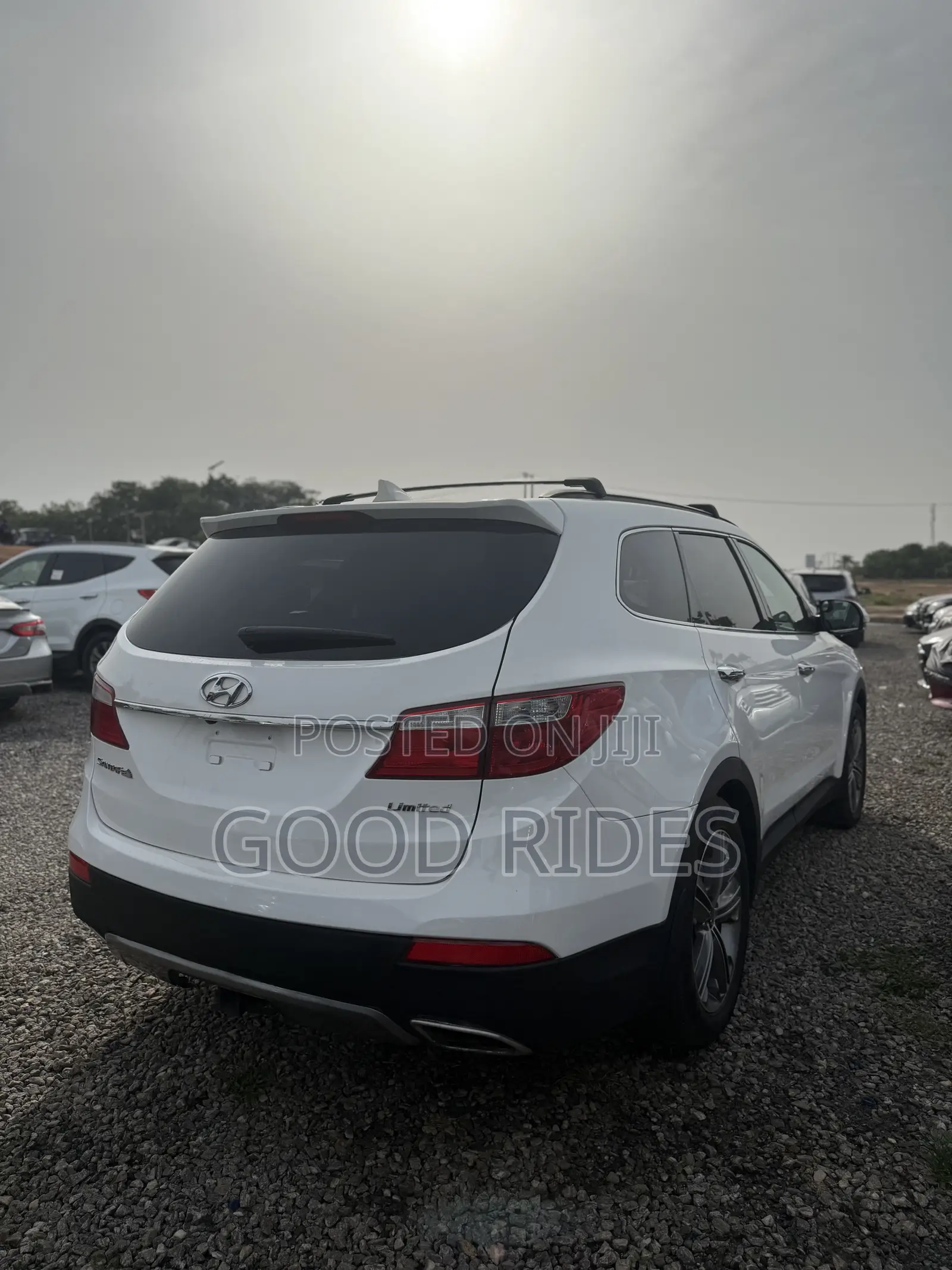 Hyundai Santa Fe Limited 4dr SUV (3.3L 6cyl 6A) 2014 White