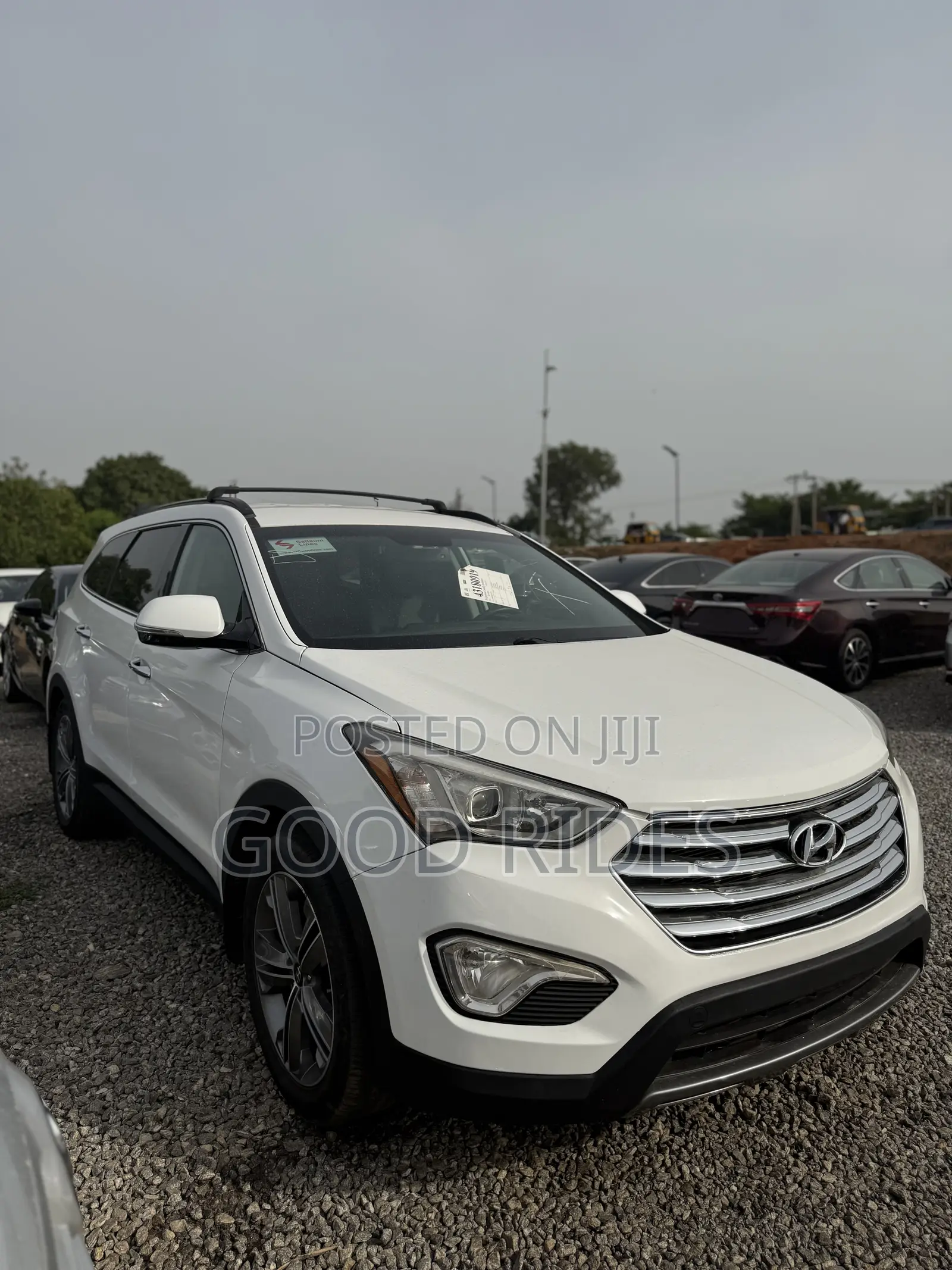 Hyundai Santa Fe Limited 4dr SUV (3.3L 6cyl 6A) 2014 White