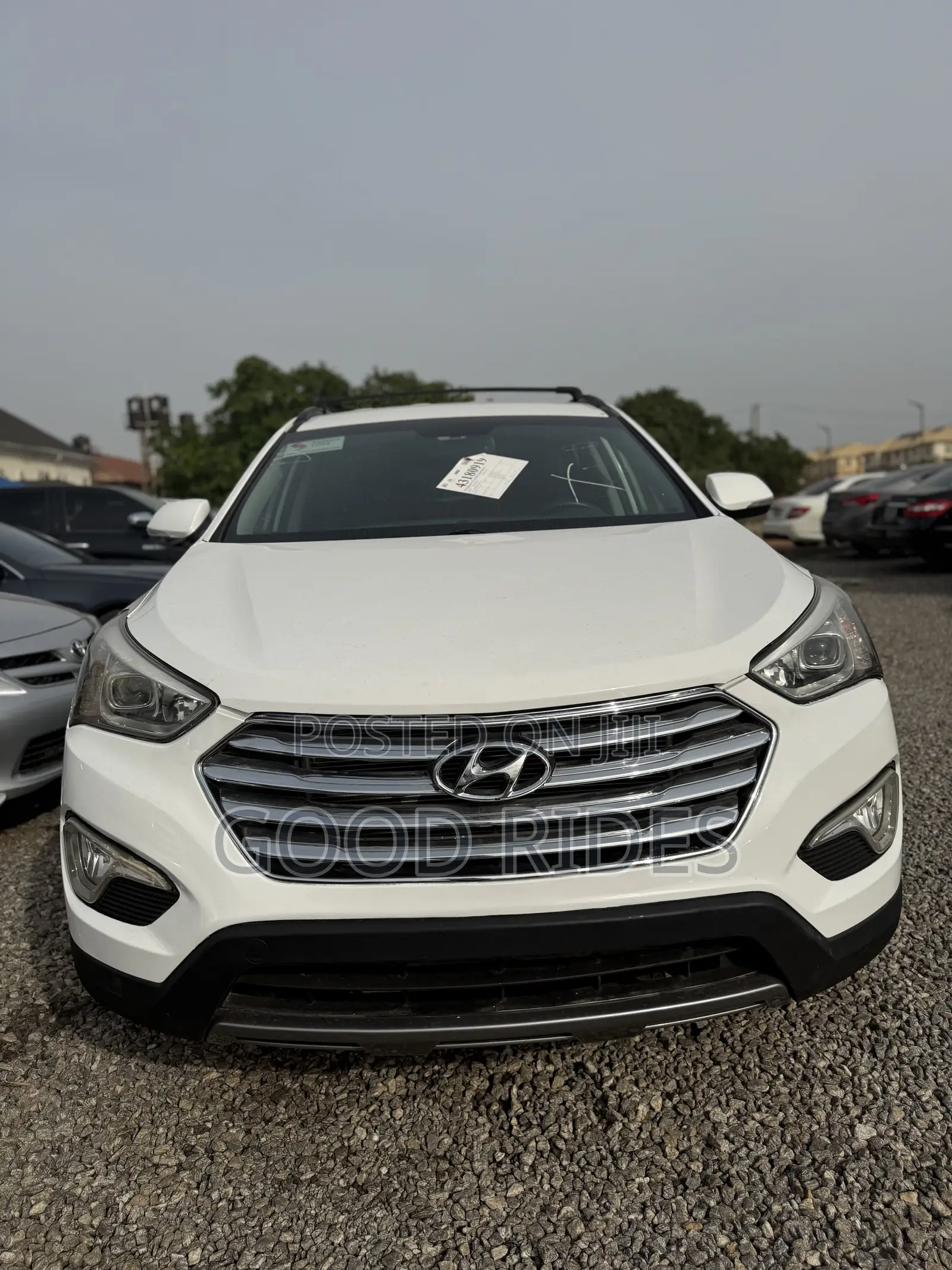 Hyundai Santa Fe Limited 4dr SUV (3.3L 6cyl 6A) 2014 White