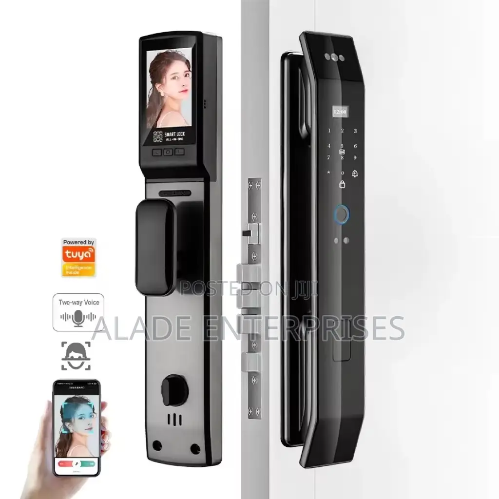 Tuya App Smart Lock Aluminum Alloy Electronic Deadbolt Lock