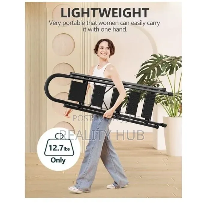 Tek 5 Step Ladder With Wide Non-slip Pedal And Comfort Handgrip