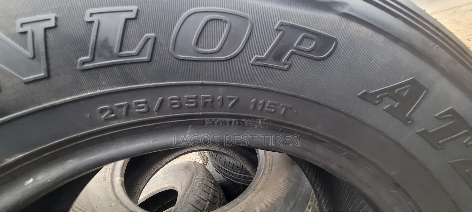 Original Dunlop Grandtrek At22 - 275/65r17 - Made in Japan (New)