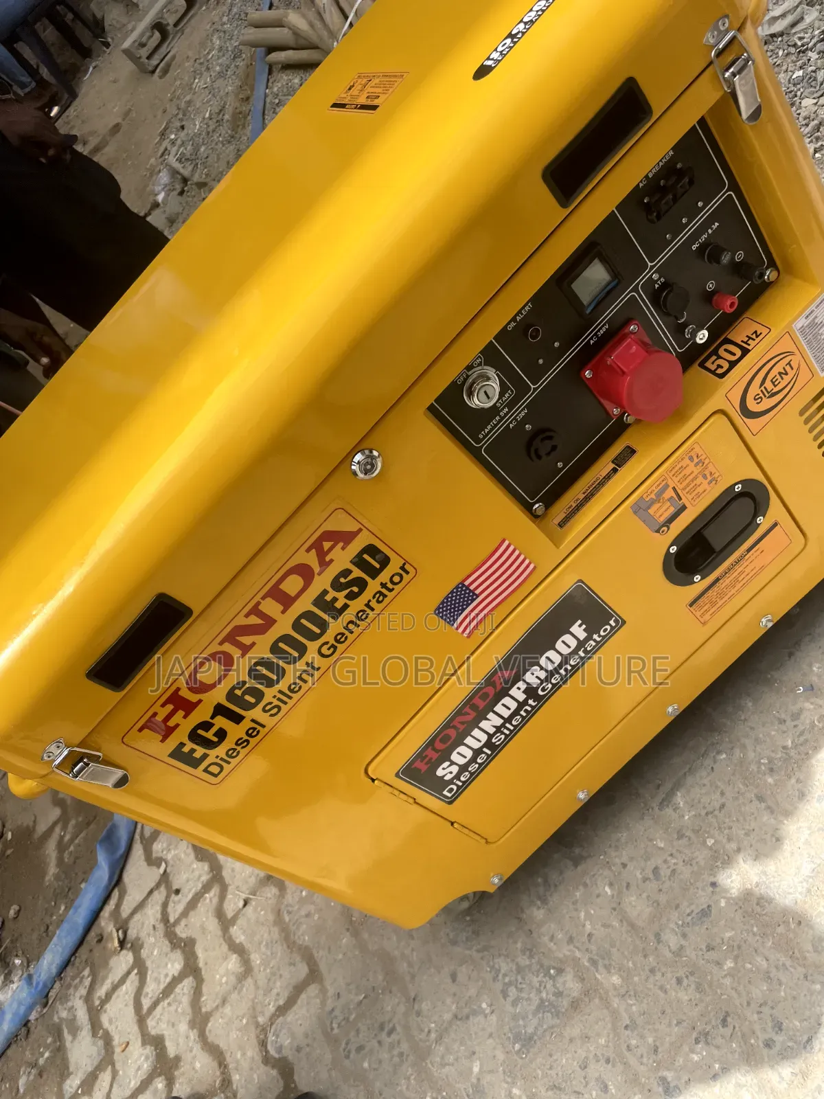Original Honda 10kva Diesel Generator (Silent Type) – Low Fuel Consump