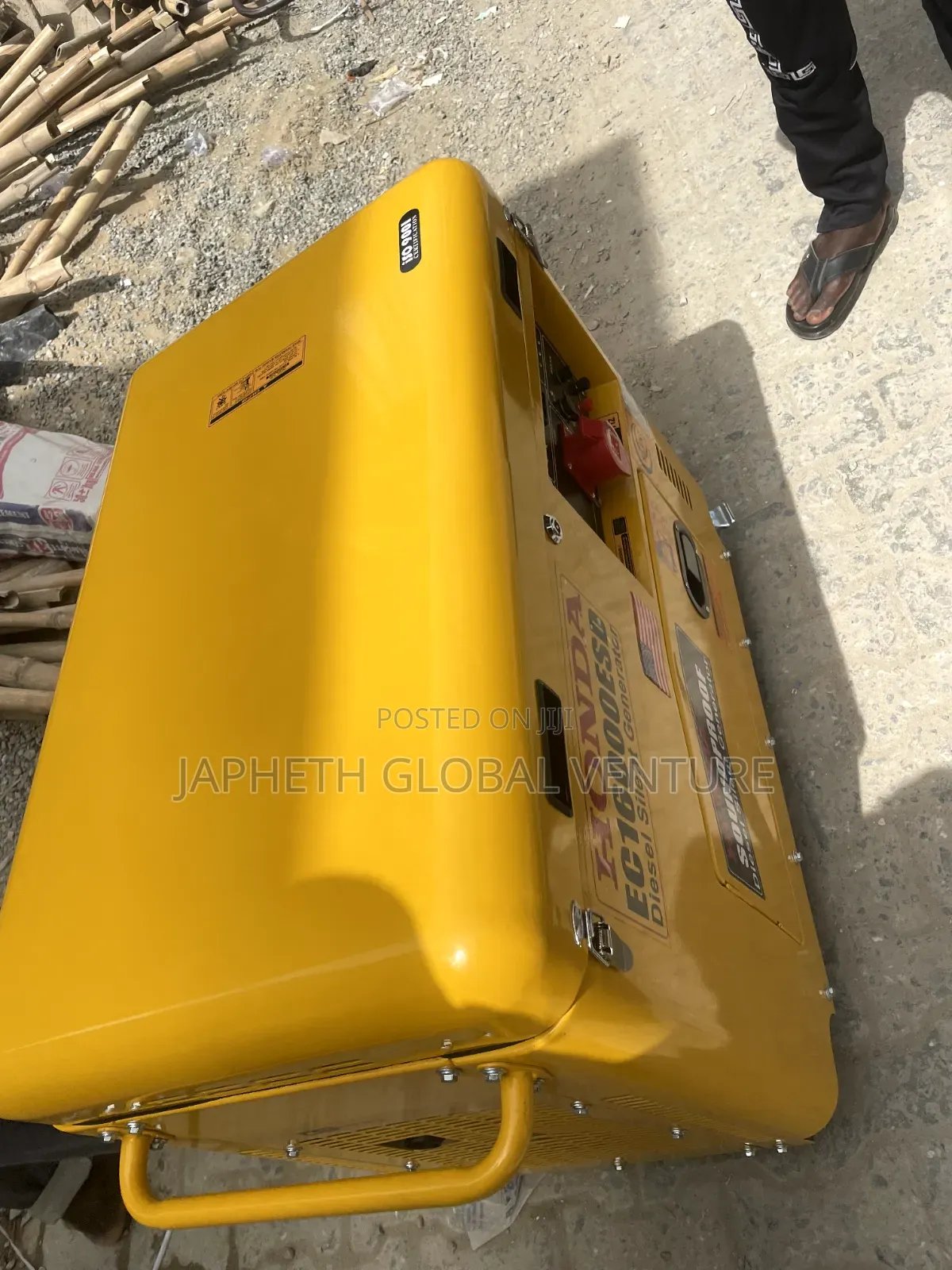 Honda Ec16000esd 10kva Soundproof Generator – Clean Strong Engine