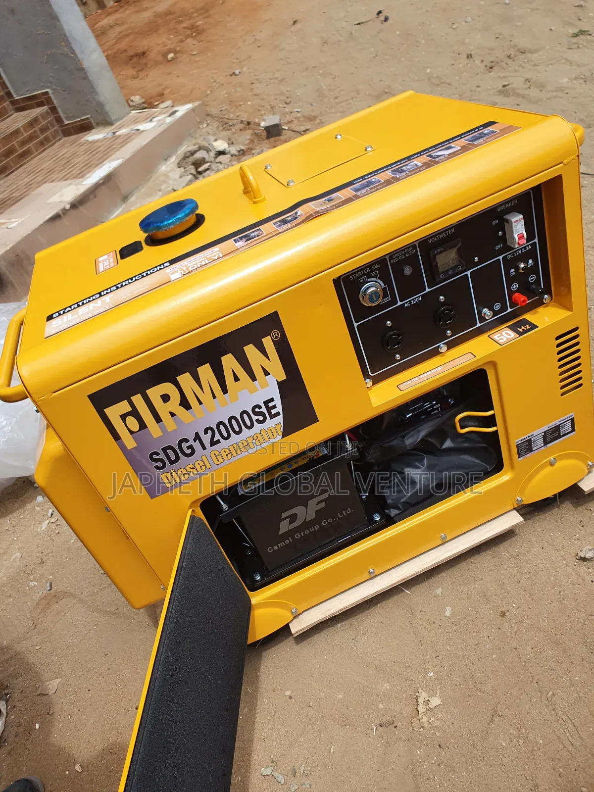 Firman Sdg12000se Soundproof Diesel Generator – Heavy Duty Power Solu.