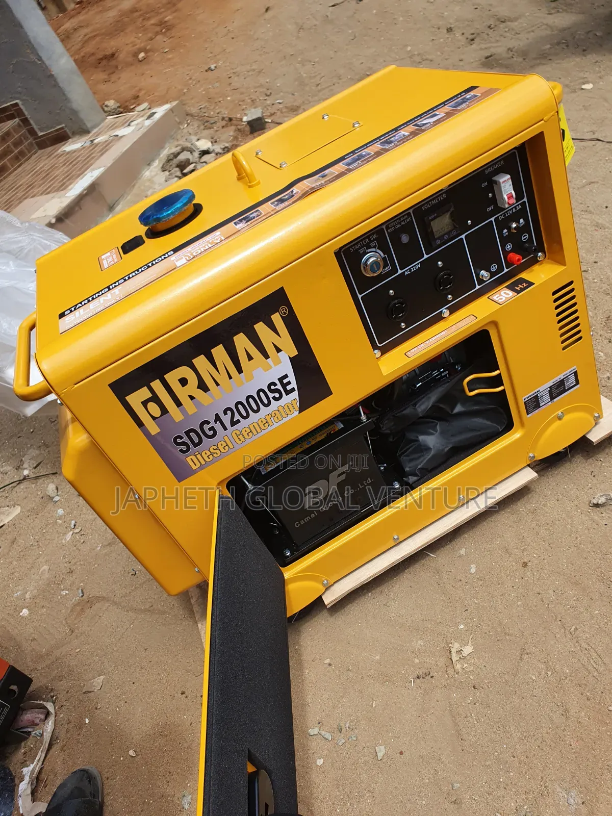 Original Firman 12kva Soundproof Diesel Generator Sdg12000se