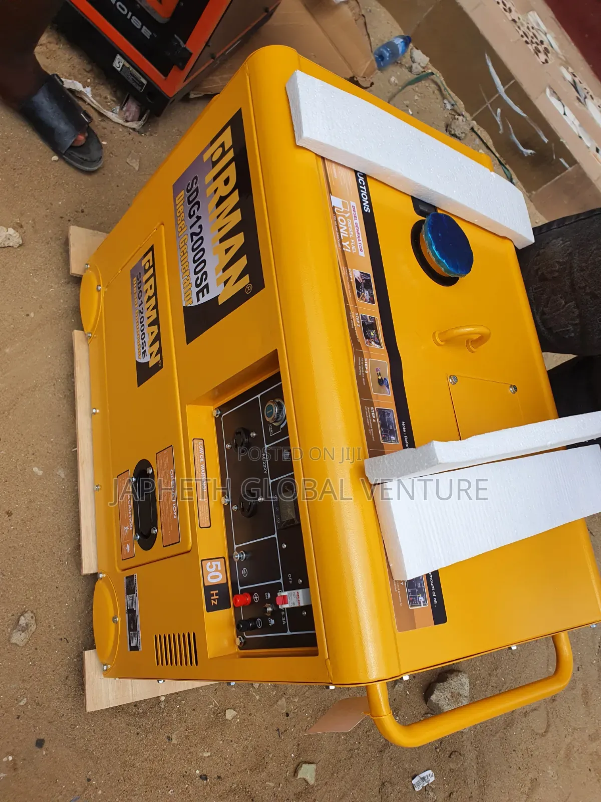 High Performance Firman Sdg12000se Soundproof Generator