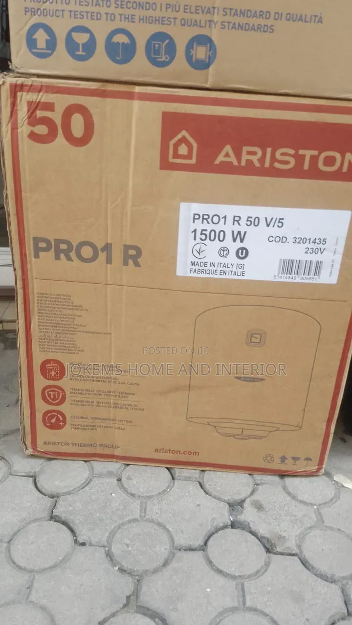 Ariston 50l Electric Water Heater (1500w)