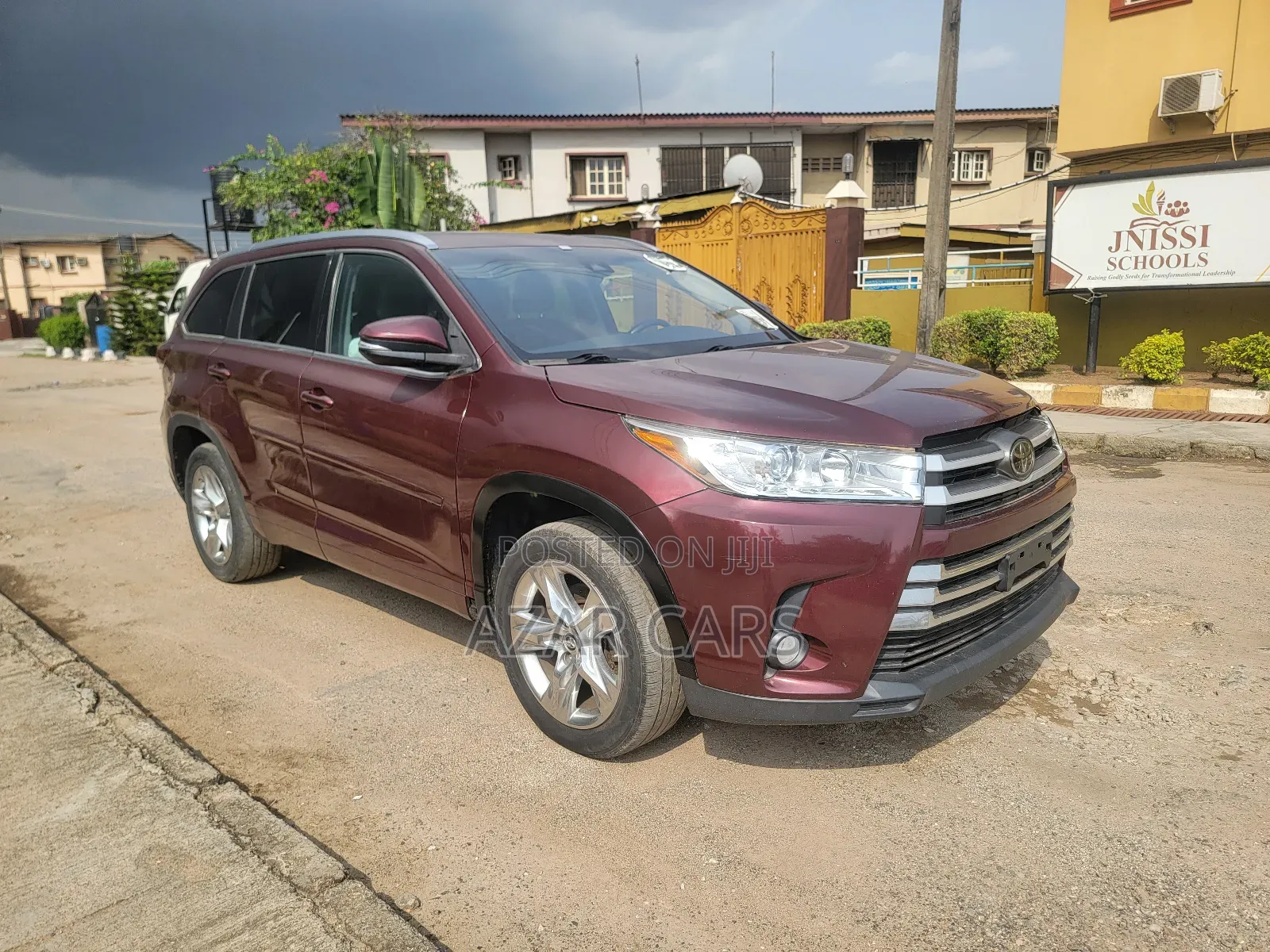 Toyota Highlander Limited 4x4 V6 (3.5L 6cyl 8A) 2017 Burgundy