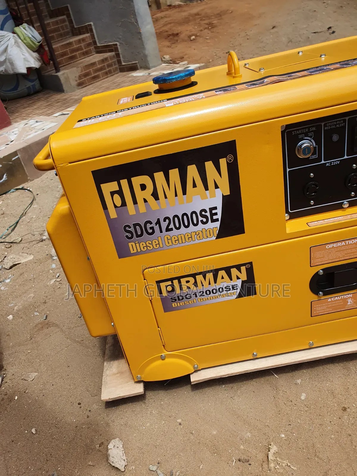 Firman Sdg12000se Heavy Duty Silent Power Generator