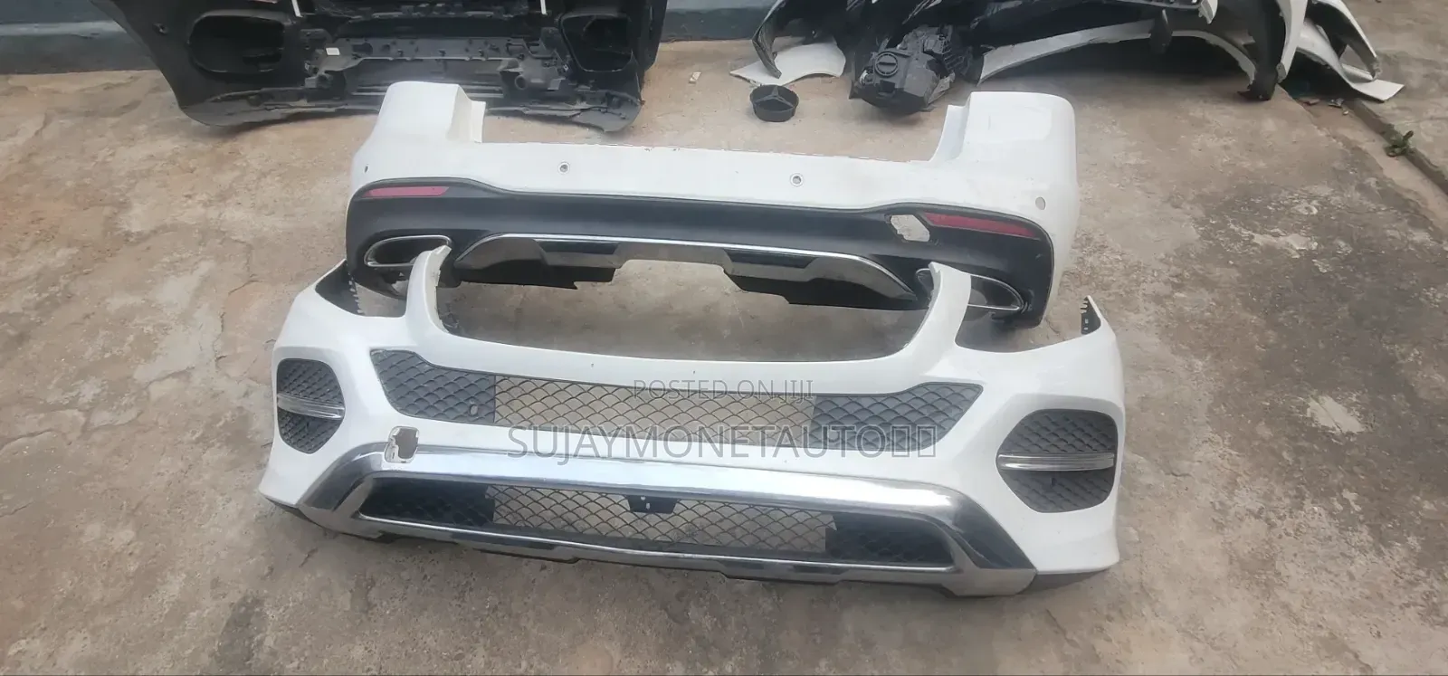 Mercedes-Benz Gle Direct Front Bumper and Back Bumper Follow Come