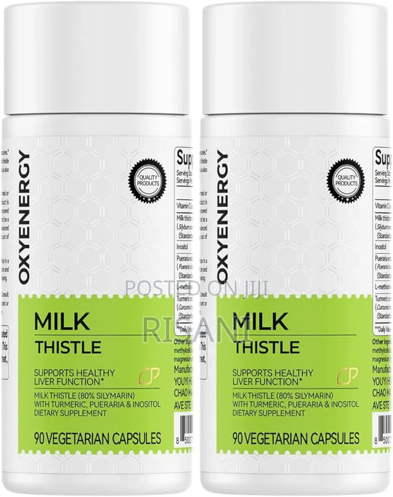 Milk Thistle Liver Detox Repair Antioxidant Support,90 Capsules