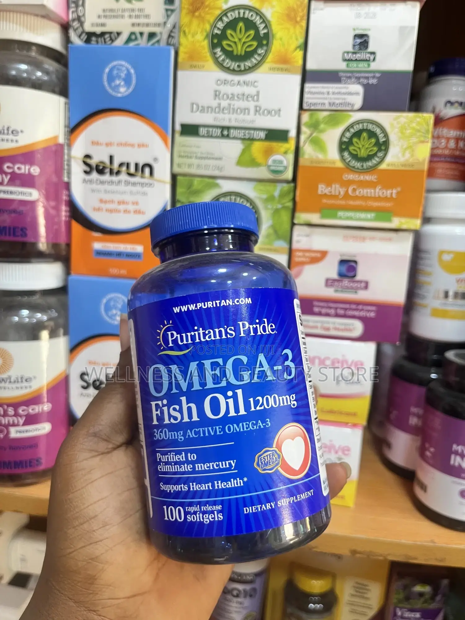 Puritans Pride Omega 3 Epa/Dha