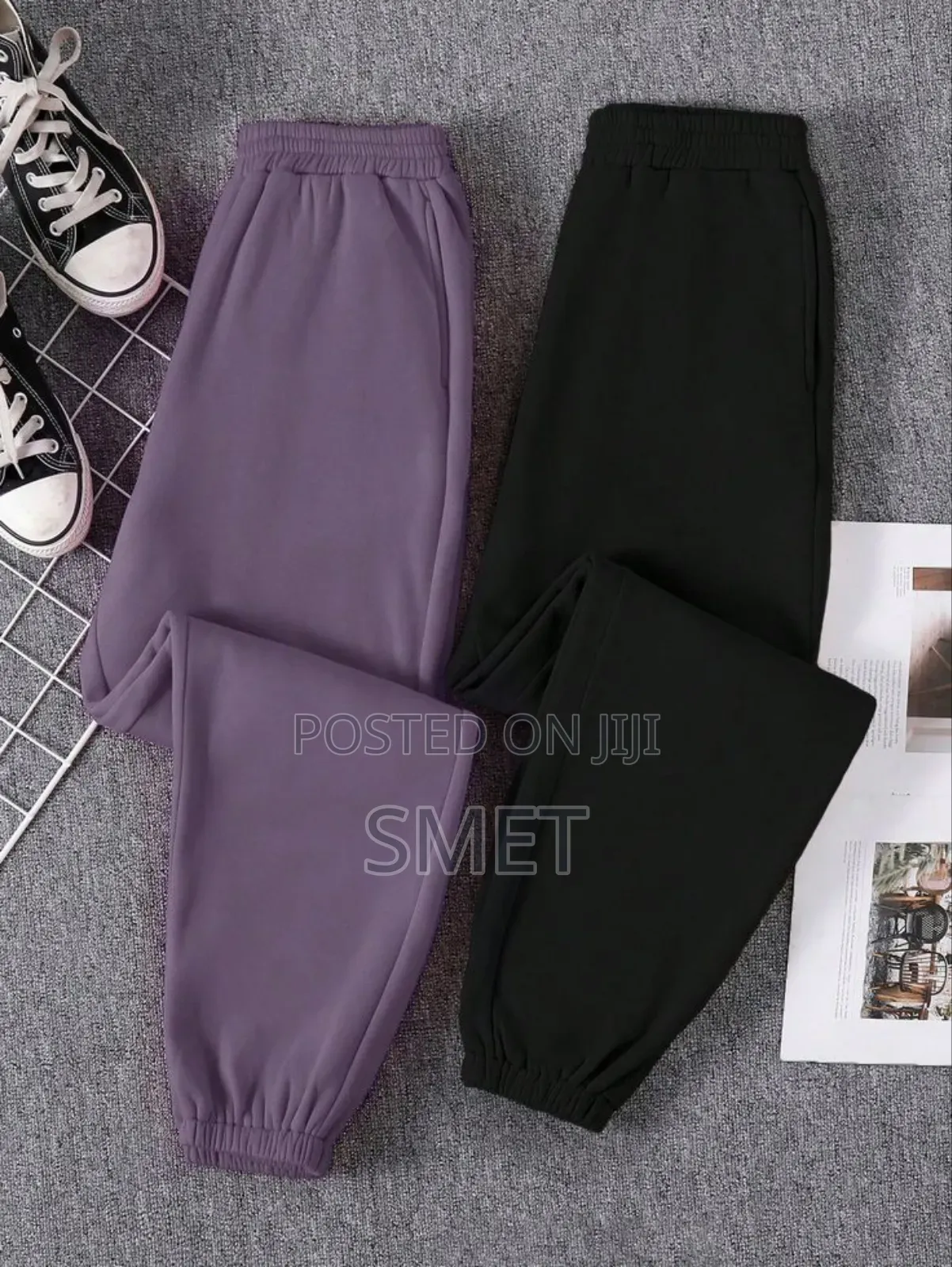 Premium Unisex Joggers – Plain Casual Sweatpants