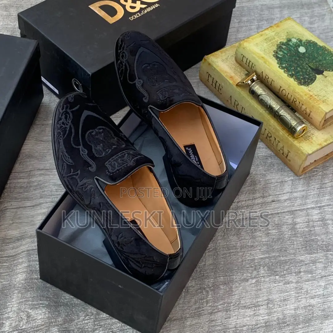 Original Dolce Gabbana Designer Loafers Shoes
