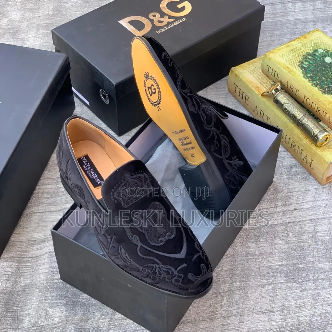 Original Dolce Gabbana Designer Loafers Shoes