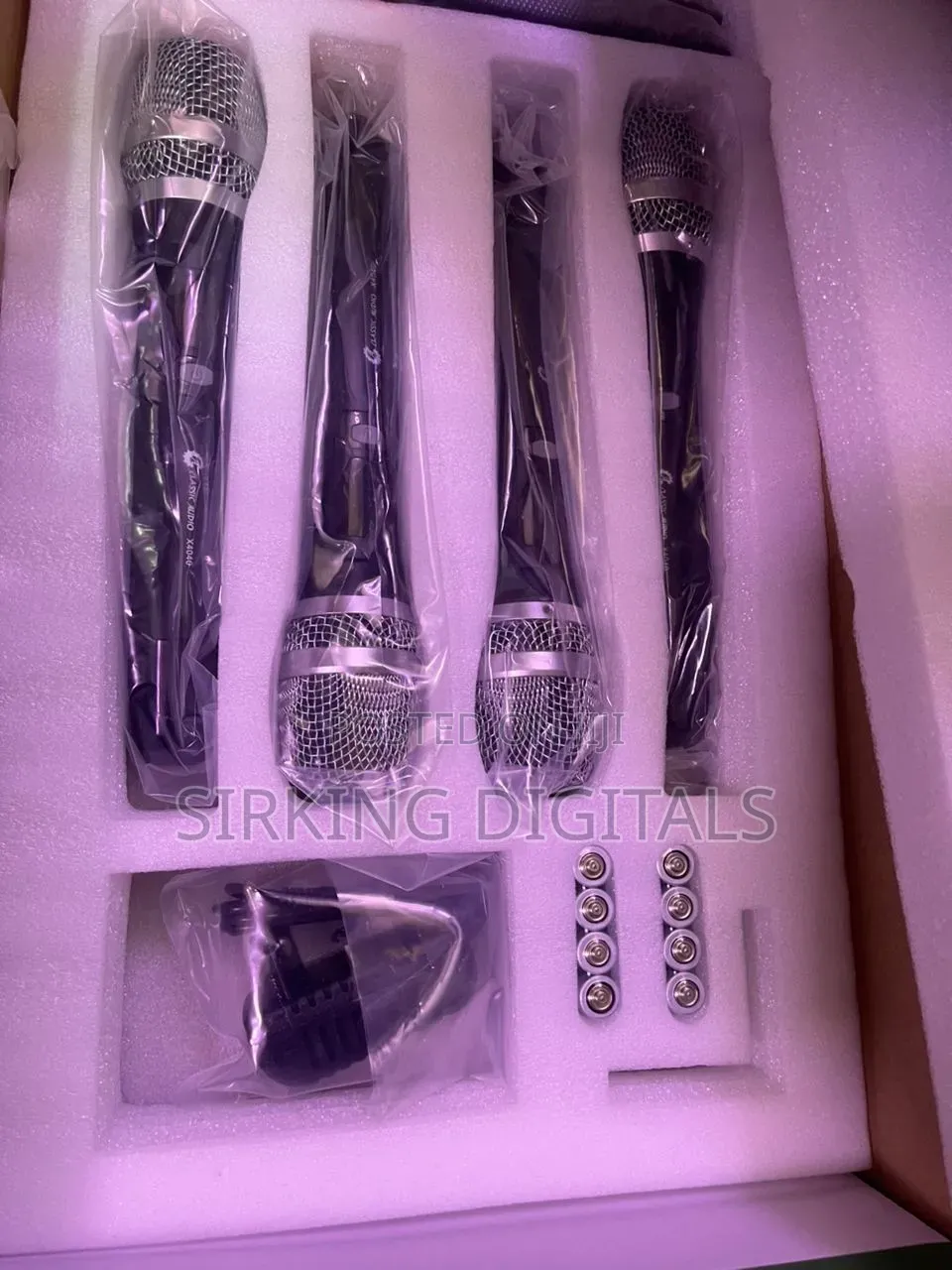 Classic Audio X4040 Digital Wireless Microphone 4handle