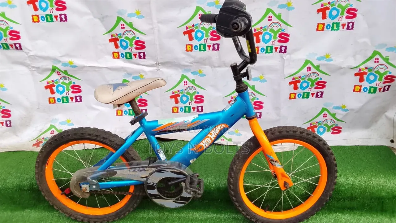 Children Bicycle Size 16 Hotwheels Age 4 To7