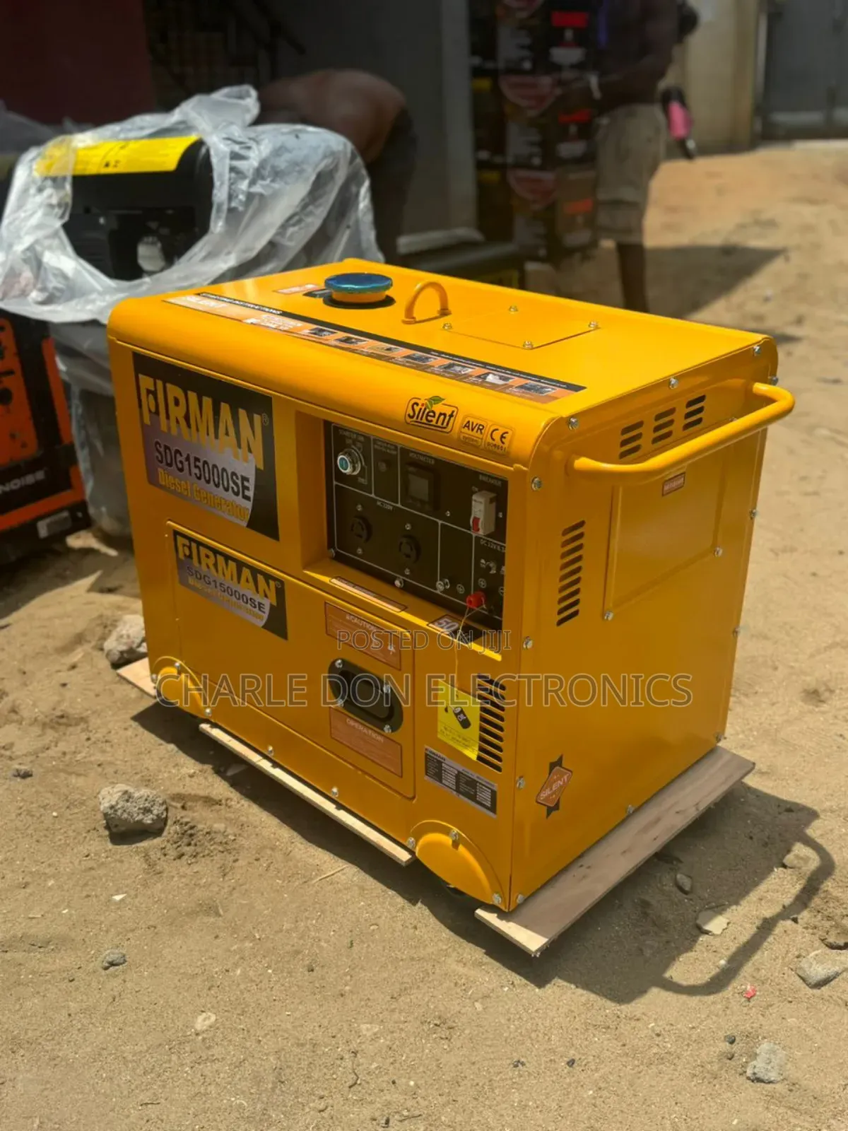 12.5kca Firman Disael Soundproof Generator  Copper Coil