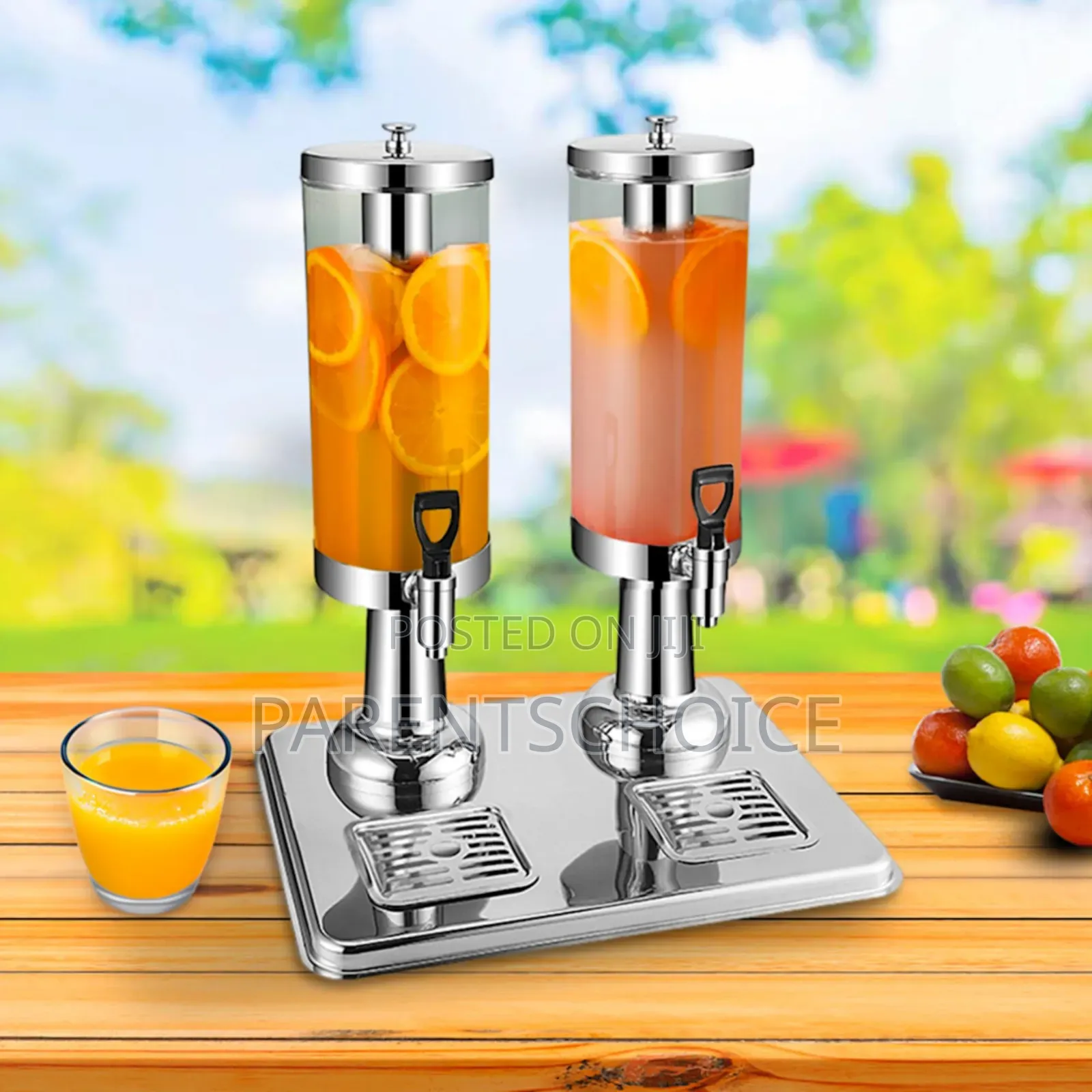 Dual Head Beverage Dispenser 6l Stainless Steel