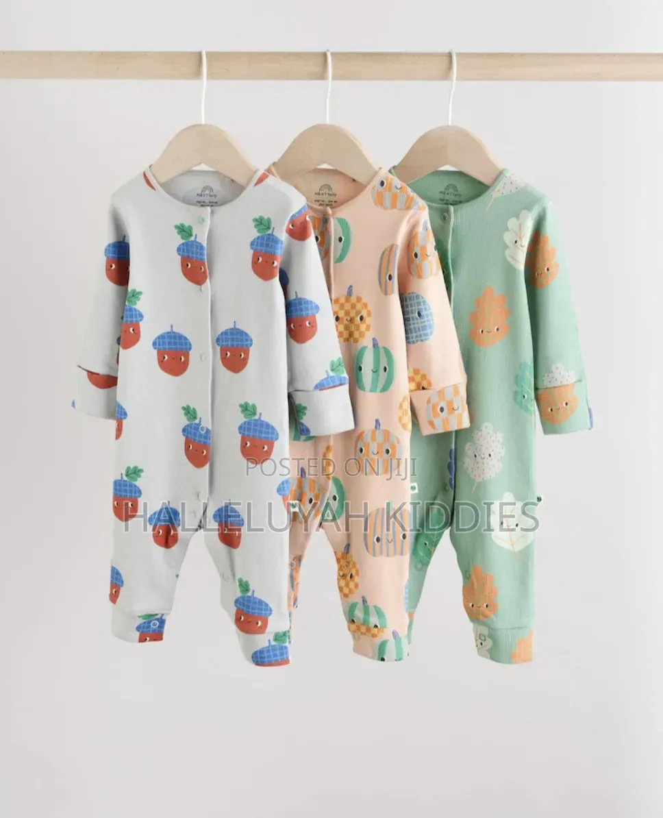 Baby Sleepsuits 3pack