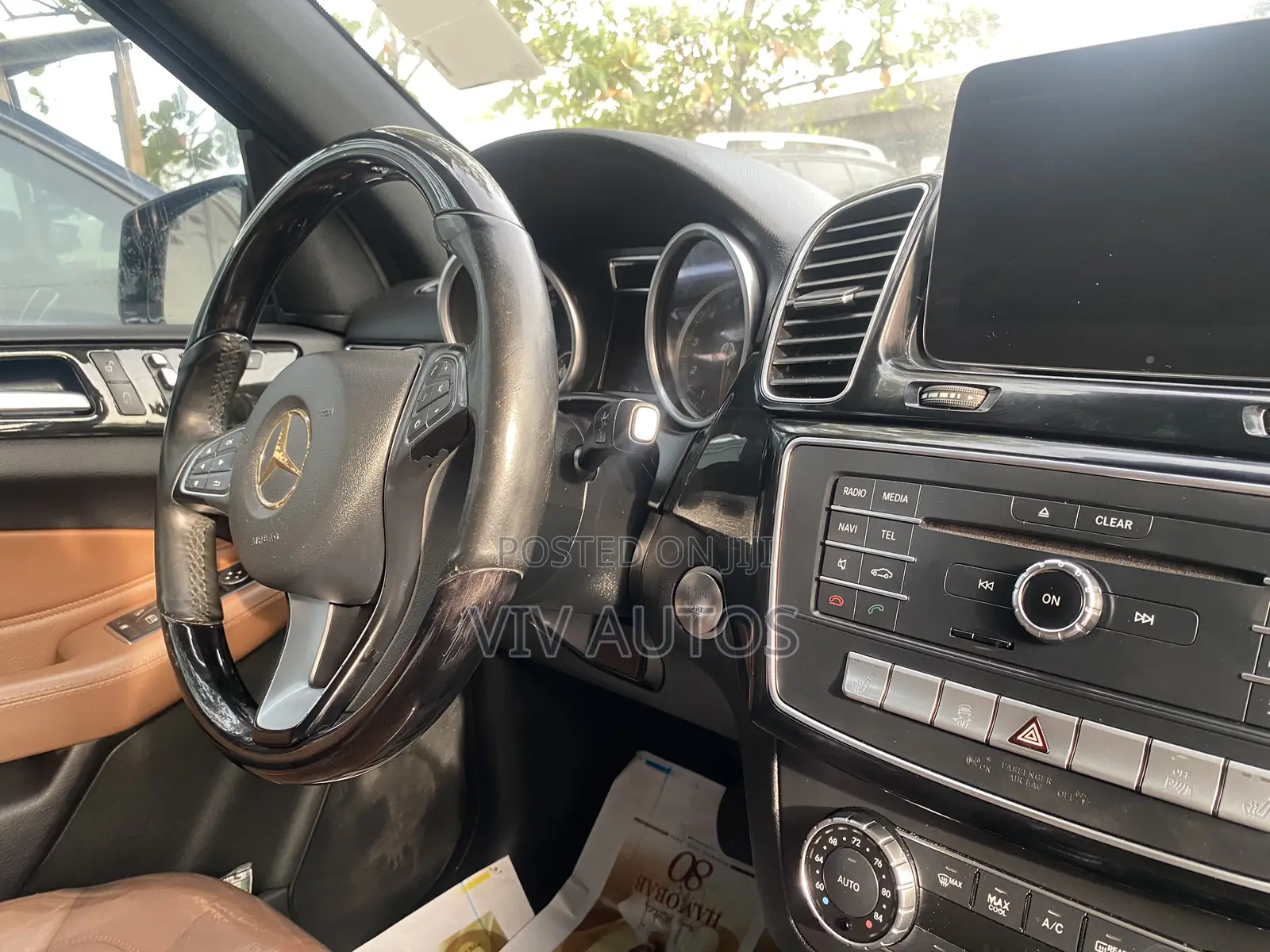 Mercedes-Benz GLE-Class GLE 350d 4MATIC 2017 Brown