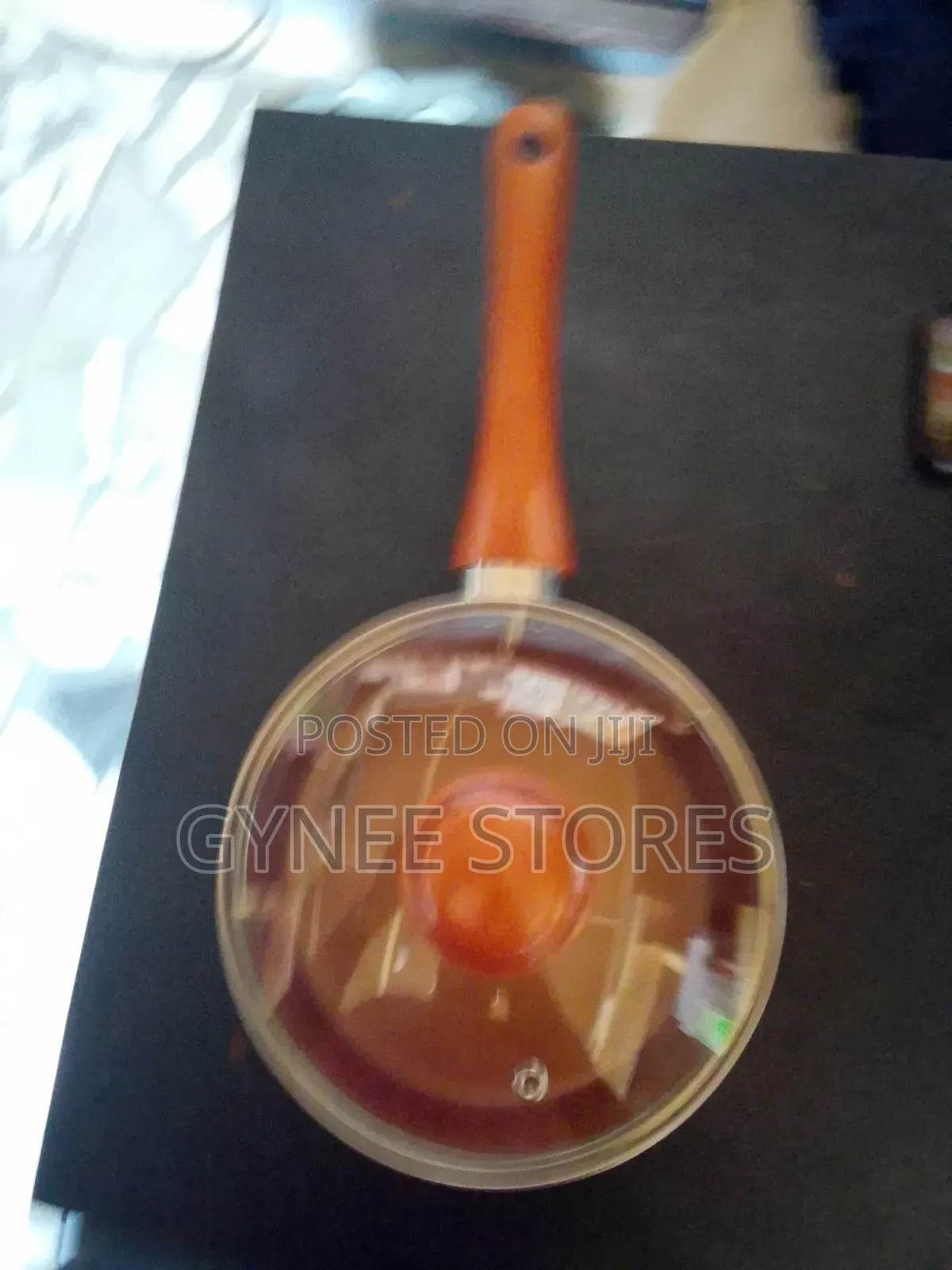 16cm Copper Saucepan With Lid