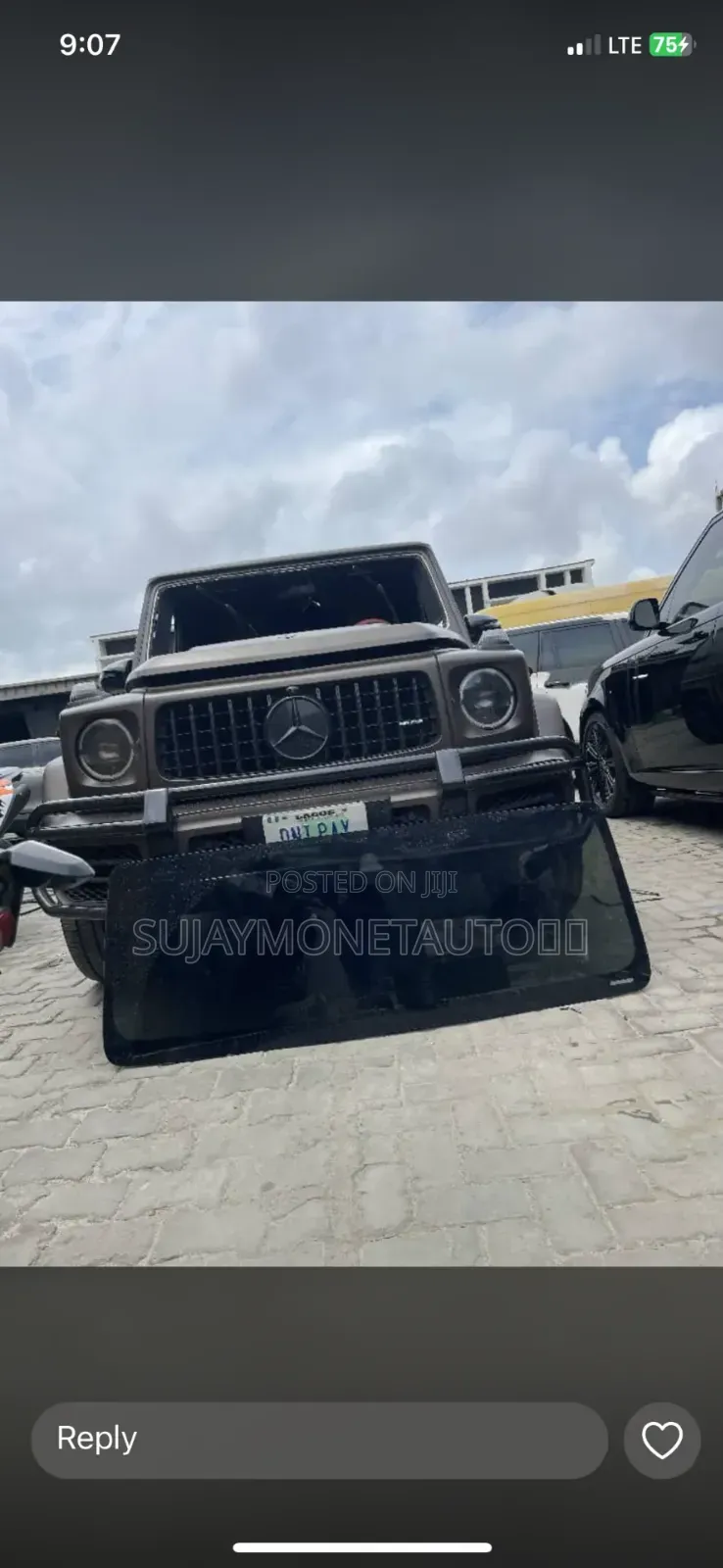 Mercedes Benz Gwagon Windshield 2020