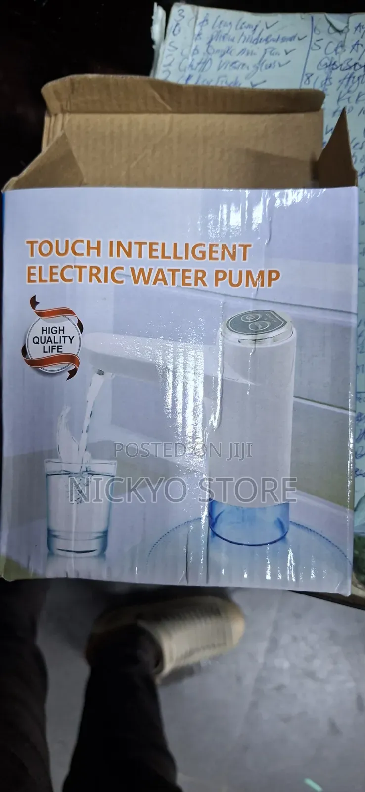 Touch Intelligent Electric Water Pump (Rechargeable Dispenser)