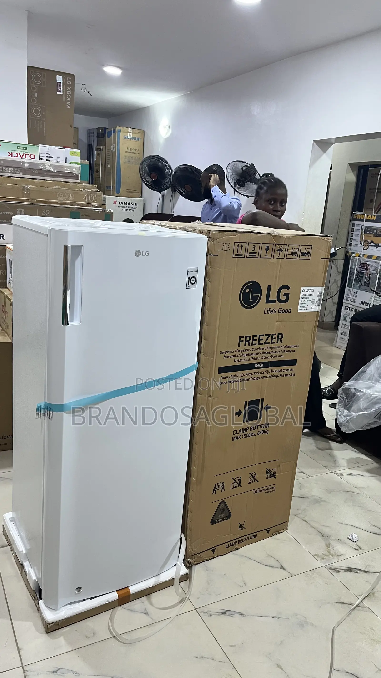 Lg Freezer 168l Gn-304sqbr – High Performance Freezer Unit