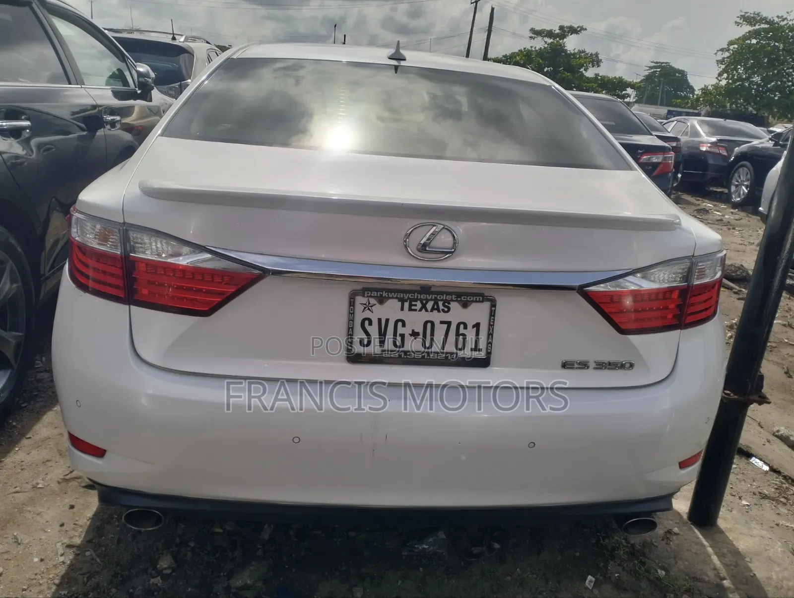 Lexus ES 350 FWD 2014 White