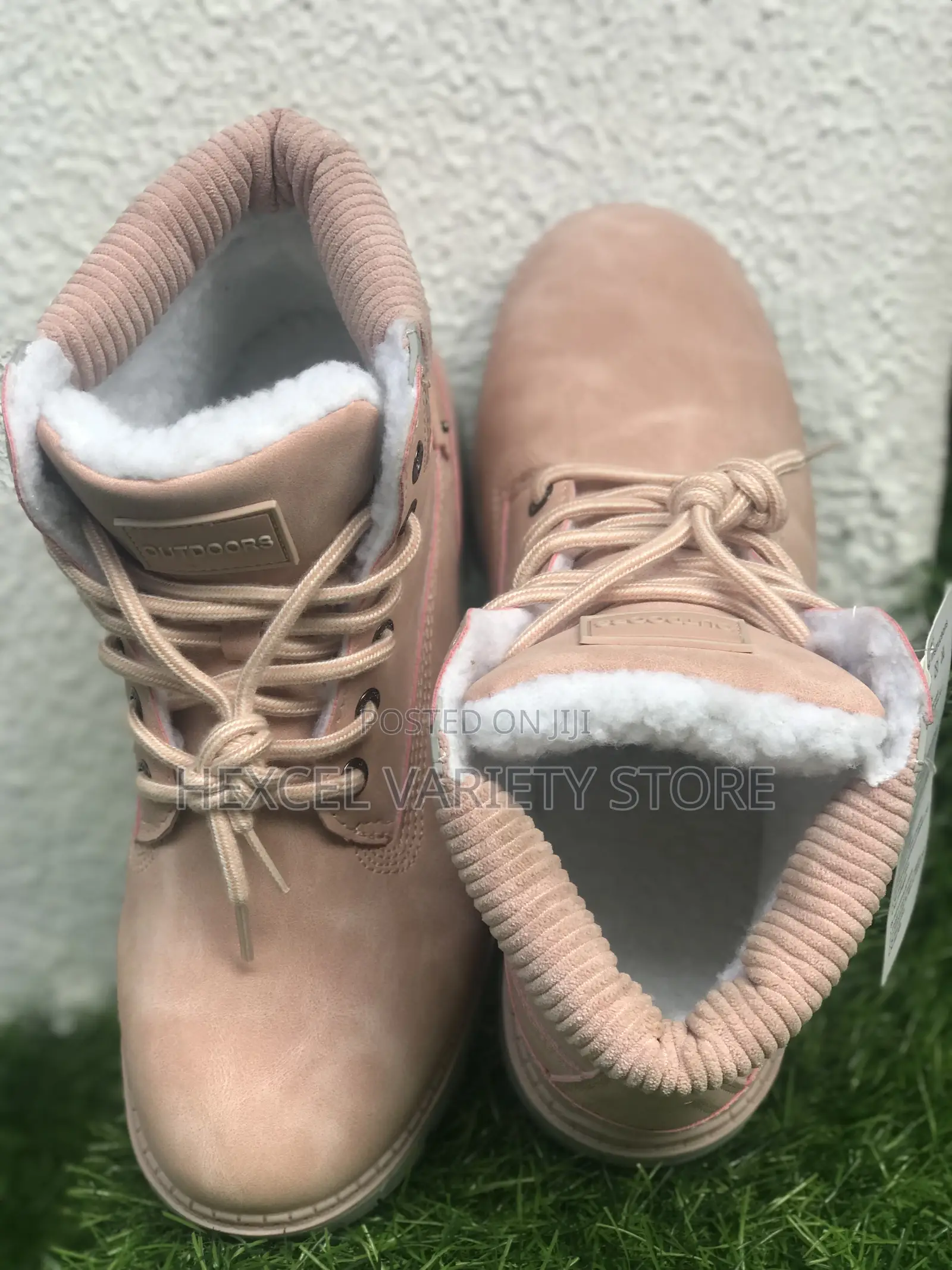 Original Pink Outdoor Ankle Boots