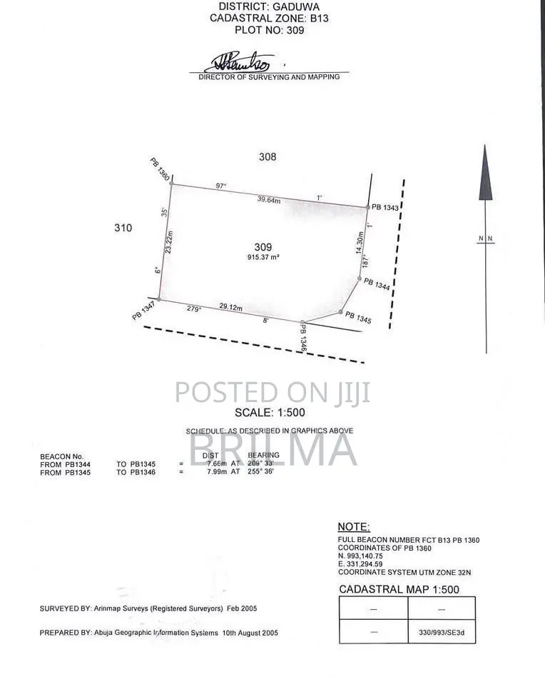 915 SQM of Plot for Sale in Gaduwa