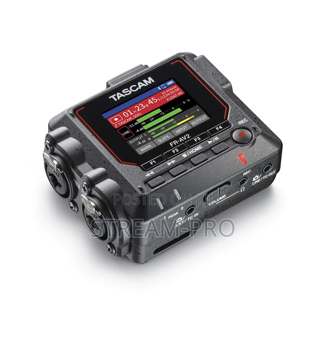 Tascam Fr-Av2 Compact 32-Bit-Float Field Recorder Timecode Generator