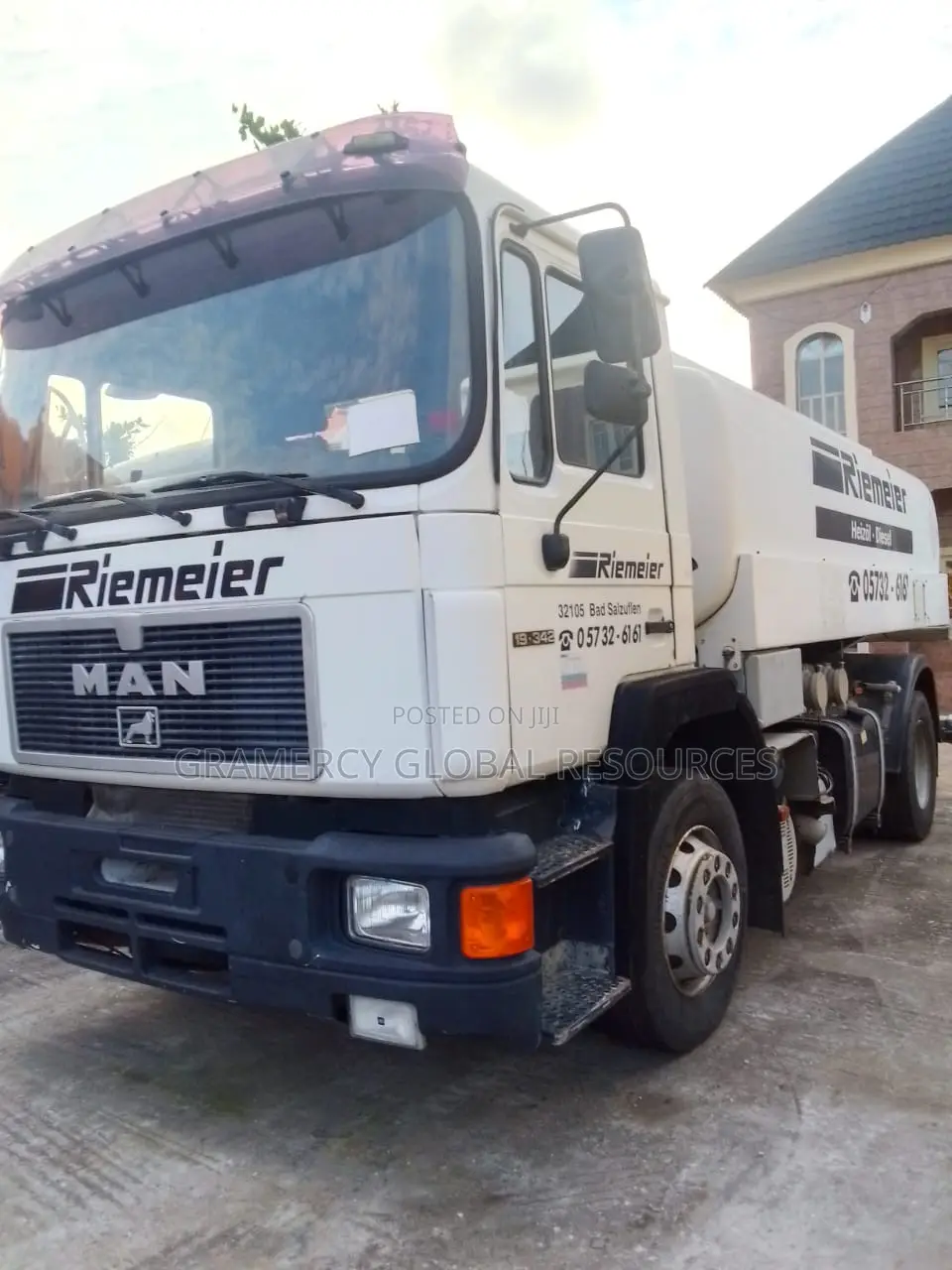 Foreign Used 14,000 Litres Diesel Tanker Spring/Spring Man Truck