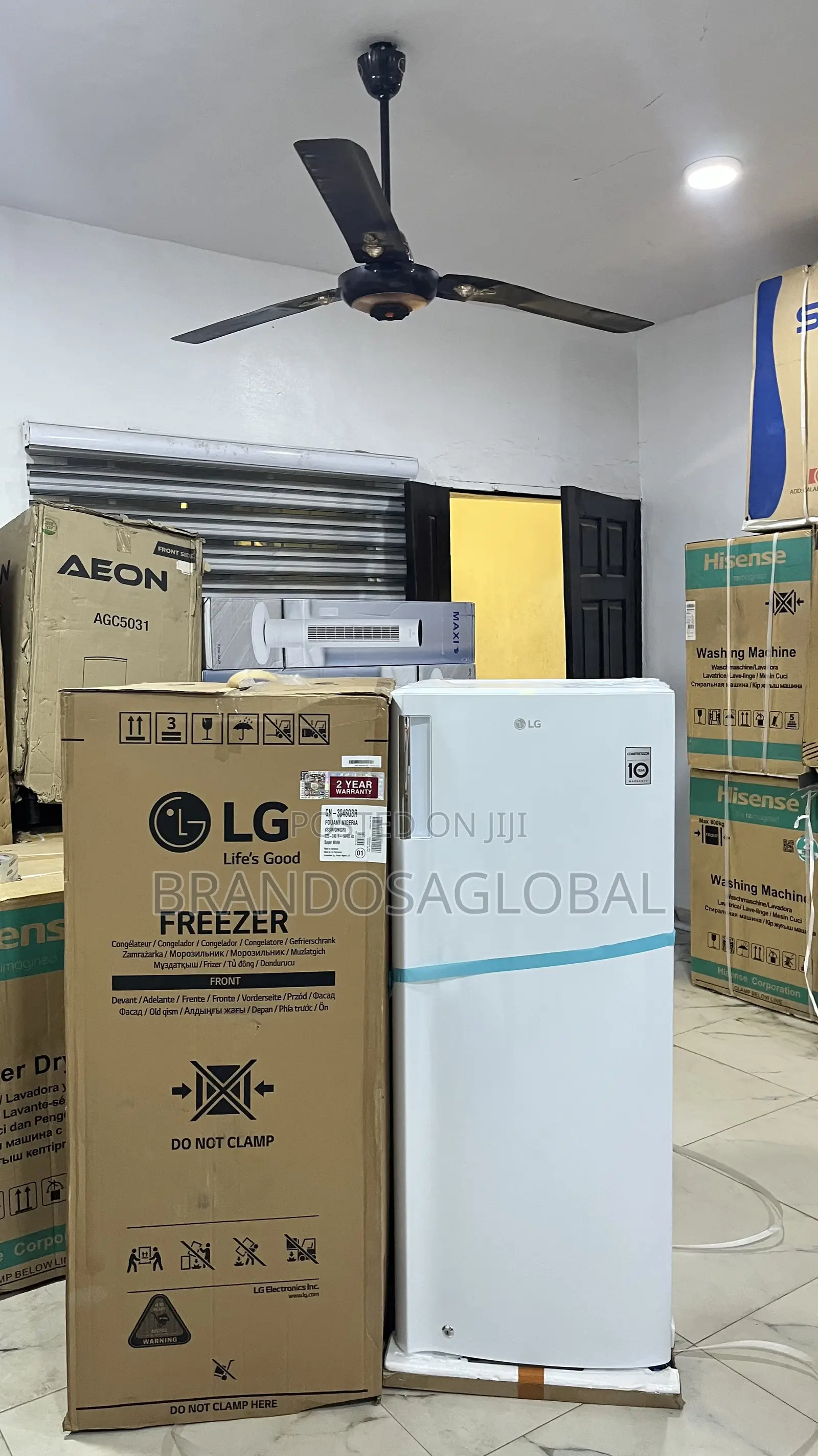 Lg Freezer Gn-304sqbr 168l - Freezer Appliance