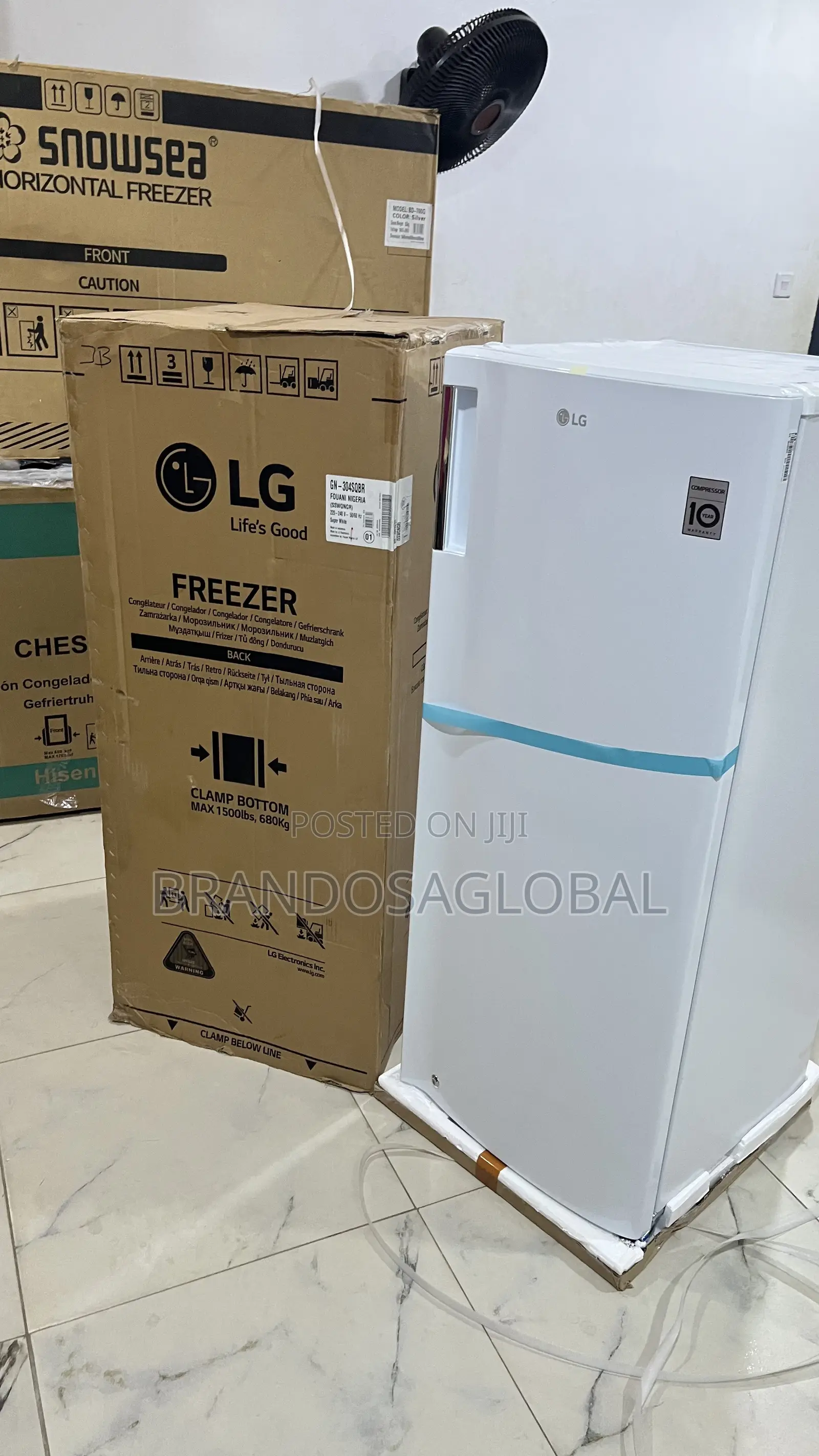 Lg Freezer Gn-304sqbr 168l - Quality Cooling Equipment
