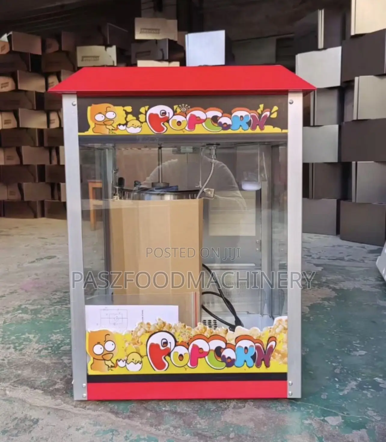 Commercial Electric Popcorn Machine