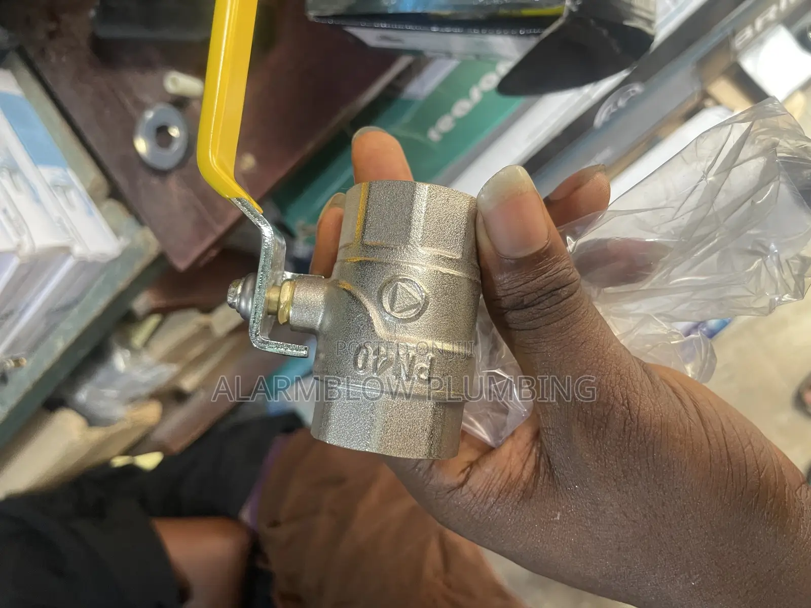 Pn40 Brass Ball Valve (1" Air Valve)
