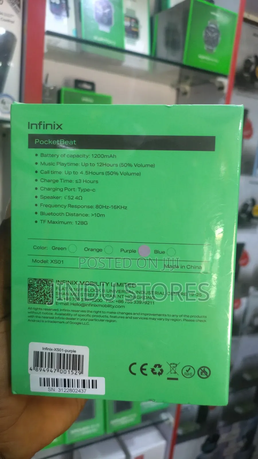 Infinix Portable Pocket Beat