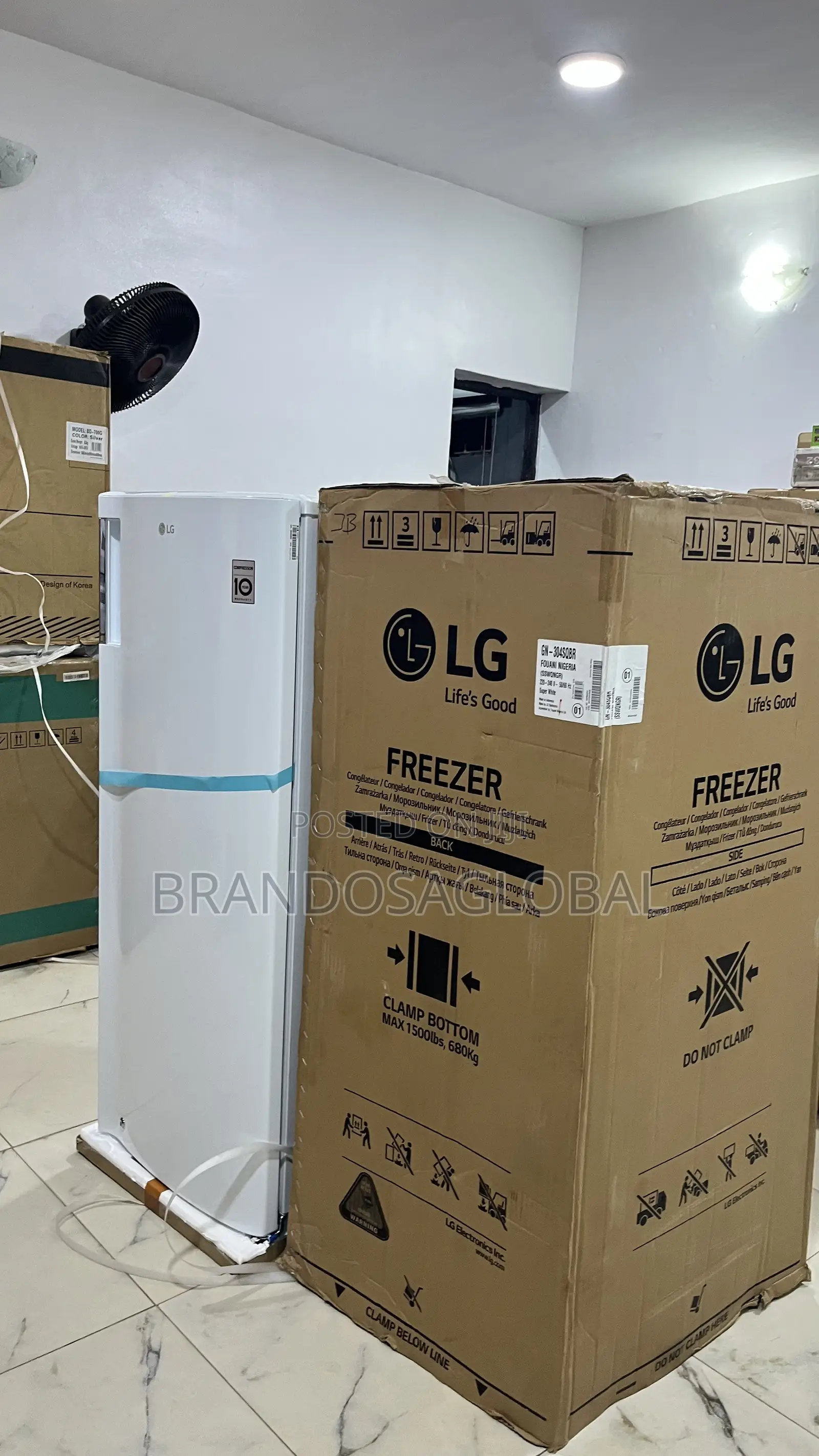 Lg Freezer Gn-304sqbr 168l -Long-Term Use