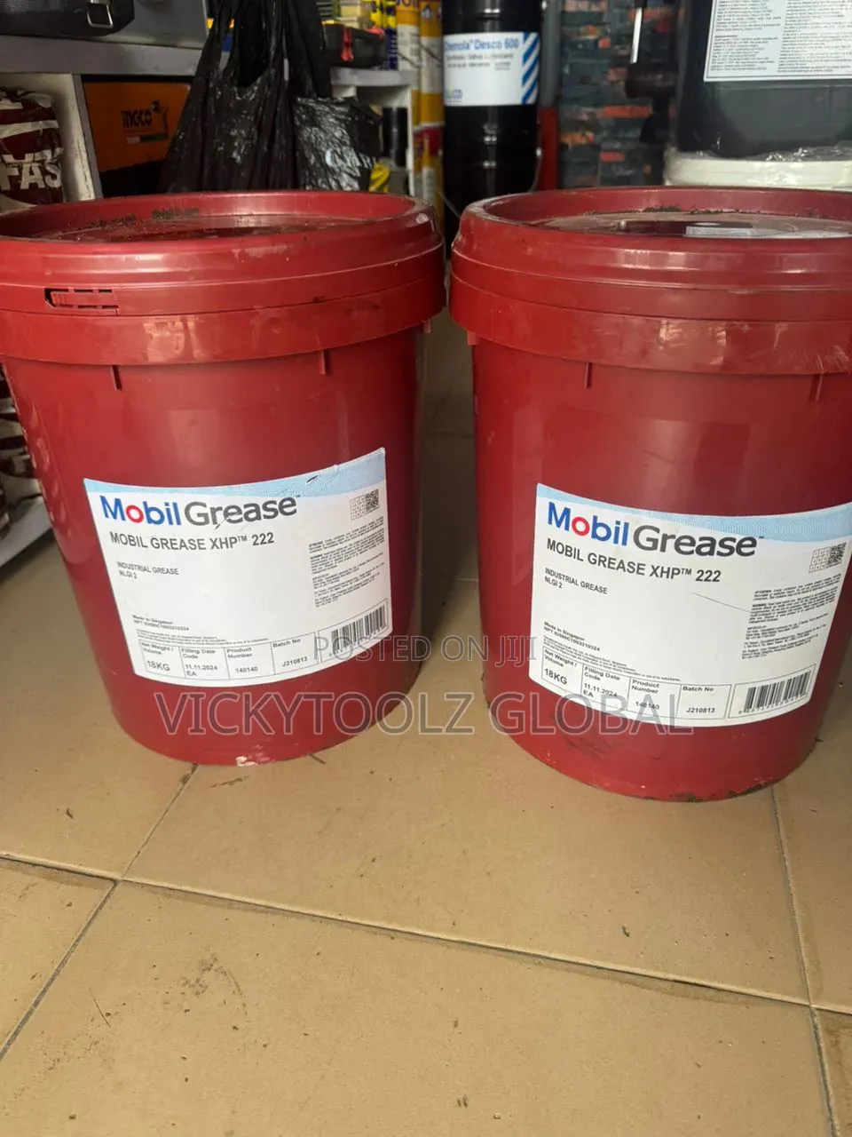 Mobil Grease XHP 222 Industrial Grease Nlgi 2 18kg