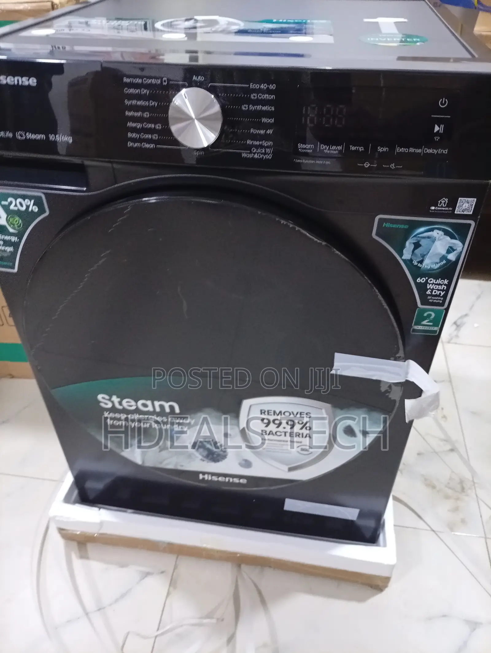 Affordable Washing, Exceptional Results – Hisense Washing Machine 10kg